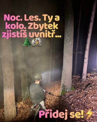 Čtvrtky jsou od teď naše! 🚵‍♂️💡 Každý čtvrtek v 18:00 vyrazíme na večerní projížďku po našich oblíbených trailech kolem...